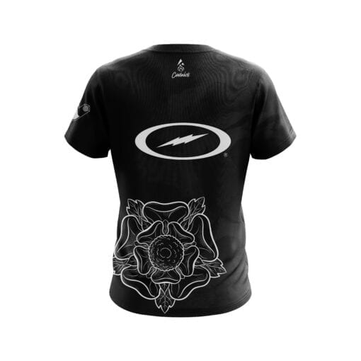 Verity Crawley Black Flower CoolWick Bowling Jersey - Image 2