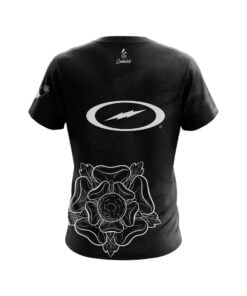 Alternative view of Verity Crawley Black Flower CoolWick Bowling Jersey