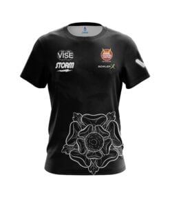 Verity Crawley Black Flower CoolWick Bowling Jersey