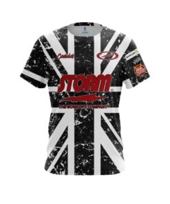 Verity Crawley Black White British CoolWick Bowling Jersey