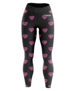 Pink Diamonds CoolWick Leggings