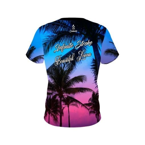 Custom CoolWick Jersey Palm Tree Design - Image 2