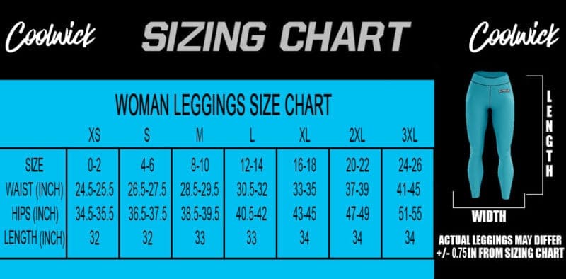 Steaming Dynamic Red CoolWick Leggings - CoolWick Bowling Apparel