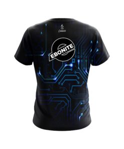 Alternative view of Ebonite Circuit CoolWick Bowling Jersey