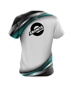 Alternative view of Ebonite Frequency CoolWick Bowling Jersey