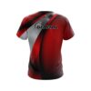 900 Global Red Oblique CoolWick Bowling Jersey - Image 2