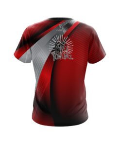Alternative view of Big Bowling Red Oblique CoolWick Bowling Jersey