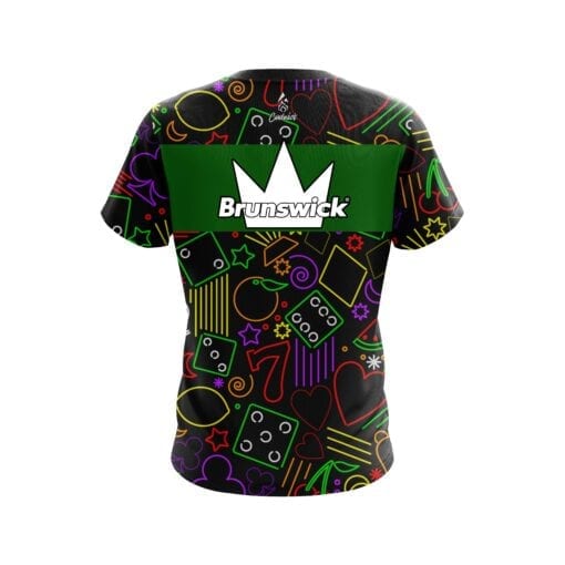 Brunswick Vegas Baby CoolWick Bowling Jersey - Image 2