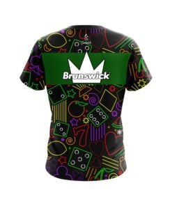 Alternative view of Brunswick Vegas Baby CoolWick Bowling Jersey