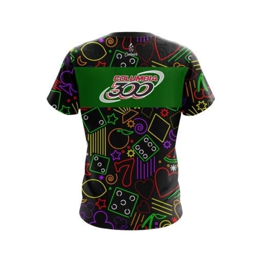 Columbia 300 Vegas Baby CoolWick Bowling Jersey - Image 2