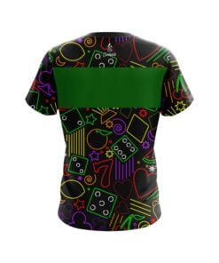 Alternative view of Plain Vegas Baby CoolWick Bowling Jersey