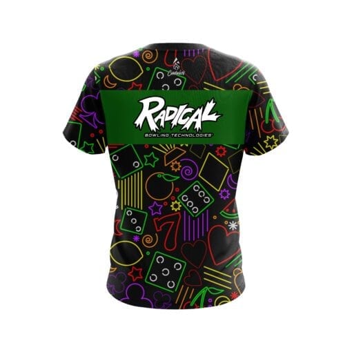 Radical Vegas Baby CoolWick Bowling Jersey - Image 2