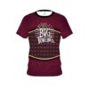 Big Bowling Maroon Barricade CoolWick Bowling Jersey