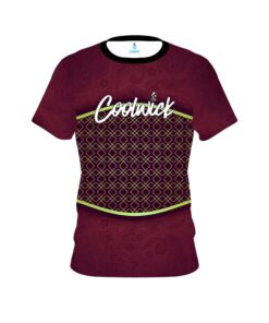 Signature Maroon Barricade CoolWick Bowling Jersey