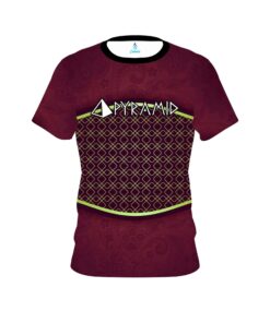 Pyramid Maroon Barricade Bowling Jersey
