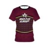 Roto Grip Maroon Barricade CoolWick Bowling Jersey