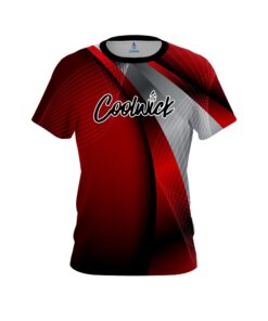 Signature Red Oblique CoolWick Bowling Jersey