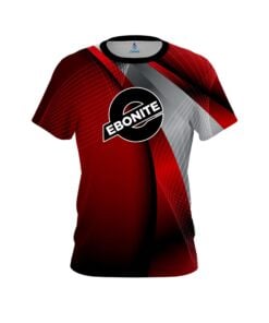 Ebonite Red Oblique CoolWick Bowling Jersey