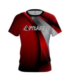 Pyramid Red Oblique Bowling Jersey