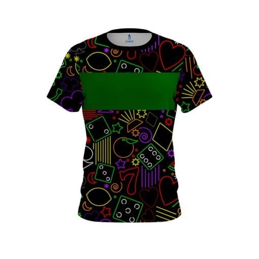Plain Vegas Baby CoolWick Bowling Jersey