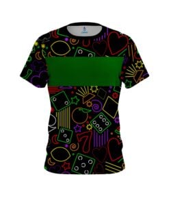 Plain Vegas Baby CoolWick Bowling Jersey