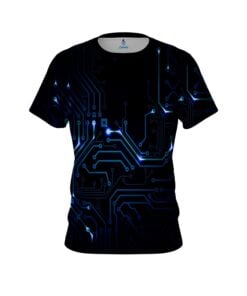 Plain Circuit CoolWick Bowling Jersey