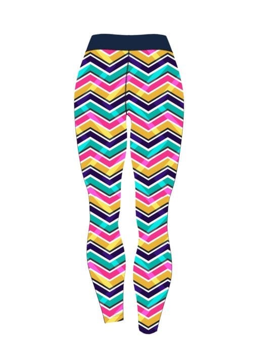 Zig Zag Around CoolWick Leggings - Image 2