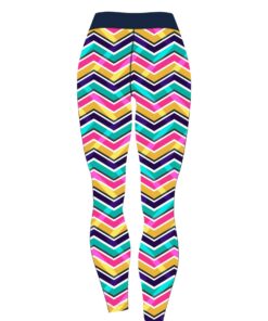 Alternative view of Zig Zag Around CoolWick Leggings
