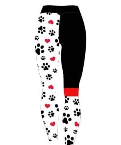 Alternative view of Dog Lover CoolWick Leggings