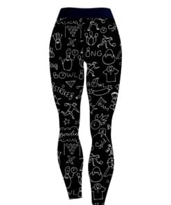 Alternative view of Bowling Science CoolWick Leggings
