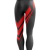 Steaming Dynamic Red CoolWick Leggings - Image 2