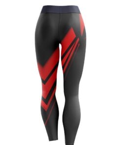 Alternative view of Steaming Dynamic Red CoolWick Leggings
