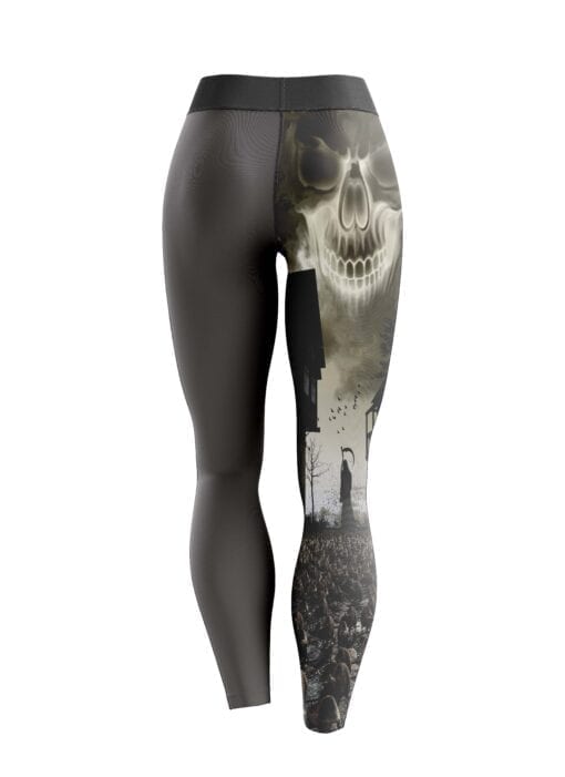 Grim Reaper CoolWick Leggings - Image 2