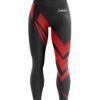 Steaming Dynamic Red CoolWick Leggings