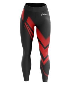 Steaming Dynamic Red CoolWick Leggings