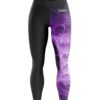 Purple Electric Tornado CoolWick Leggings