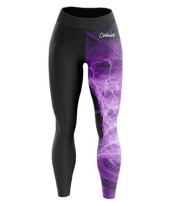 Purple Electric Tornado CoolWick Leggings