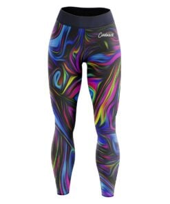 Psychadelic Swirl CoolWick Leggings
