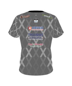 Alternative view of Matt Ogle DV8 Silver X Replica CoolWick Bowling Jersey