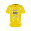 Matt Ogle DV8 Yellow X Replica CoolWick Bowling Jersey - Image 2