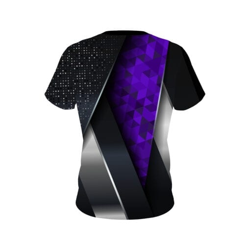 Plain Purple Aspirations CoolWick Bowling Jersey - Image 2