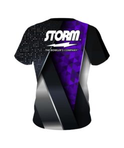 Alternative view of Storm Purple Aspirations CoolWick Bowling Jersey