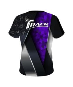 Alternative view of Track Purple Aspirations CoolWick Bowling Jersey