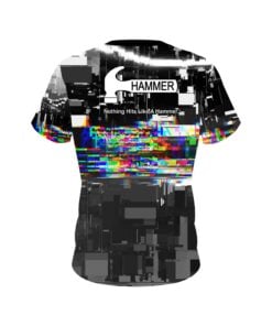 Alternative view of Hammer Glitch CoolWick Bowling Jersey