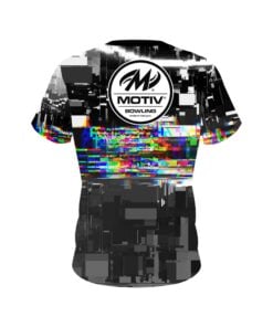 Alternative view of Motiv Glitch CoolWick Bowling Jersey