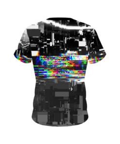Alternative view of Plain Glitch CoolWick Bowling Jersey