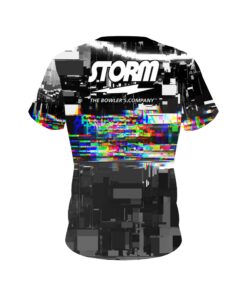 Alternative view of Storm Glitch CoolWick Bowling Jersey