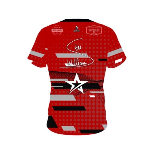 Roto Grip Stu Williams Badass Red CoolWick Bowling Jersey - Image 2