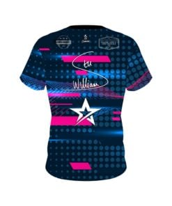 Alternative view of Roto Grip Stu Williams Pretty In Pink CoolWick Bowling Jersey