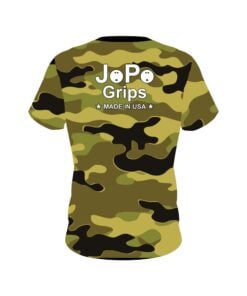 Alternative view of JoPo Grips Camo CoolWick Bowling Jersey